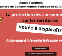 Appel à pétition de la CCA-GE